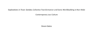 Explorations In Trust (Thesis)