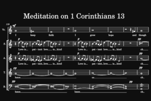 Meditation on 1 Corinthians 13